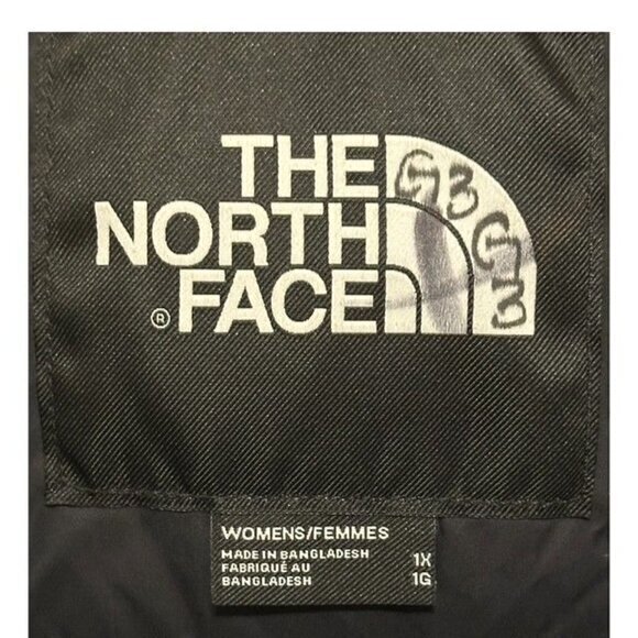 THE NORTH FACE 1996 Retro Nuptse 700 Harbor Blue Insulated Jacket Women 1X NWOT - Picture 7 of 14